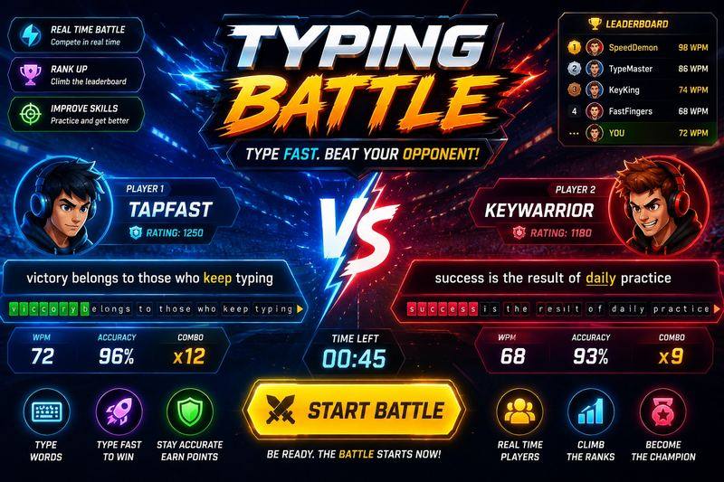 Typing Battle